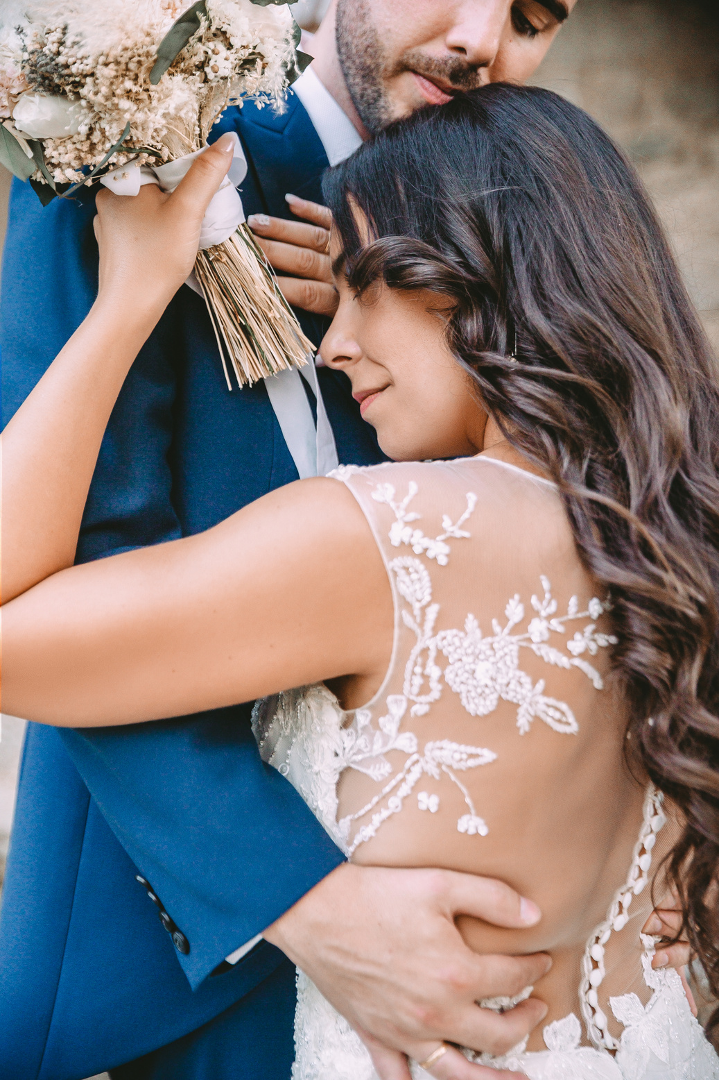 Newlywed Couple Dancing